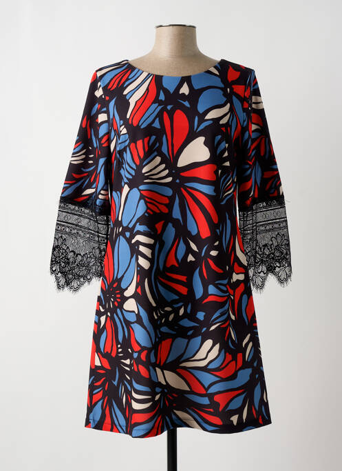 Robe mi-longue noir FRACOMINA pour femme