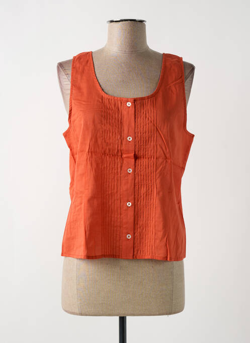 Top orange NICE THINGS pour femme
