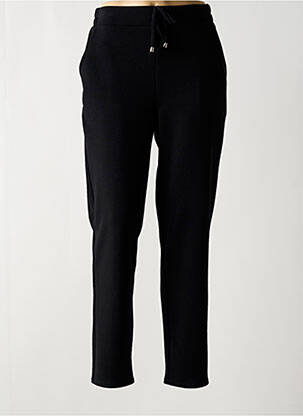 Jeans coupe slim poches taille haute noir DIANE LAURY femme