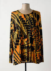 T-shirt orange LEA H. CURVE pour femme seconde vue
