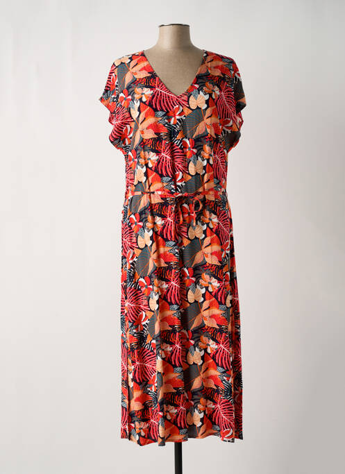 Robe longue rouge ESPRIT DE LA MER pour femme