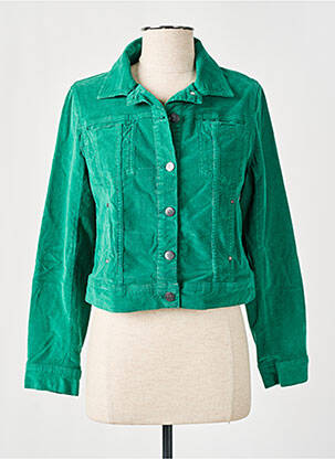 Veste casual poches vert LE PETIT BAIGNEUR femme