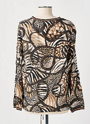 Blouse manches longues manches longues noir BARBARA LEBEK femme