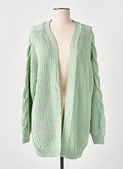 Gilet manches longues vert GARCIA pour femme seconde vue