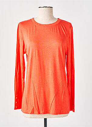 T-shirt orange MARBLE pour femme