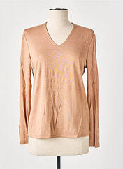 T-shirt rose MARBLE pour femme seconde vue