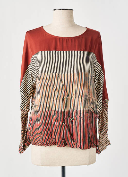 Blouse marron PAZ TORRAS pour femme