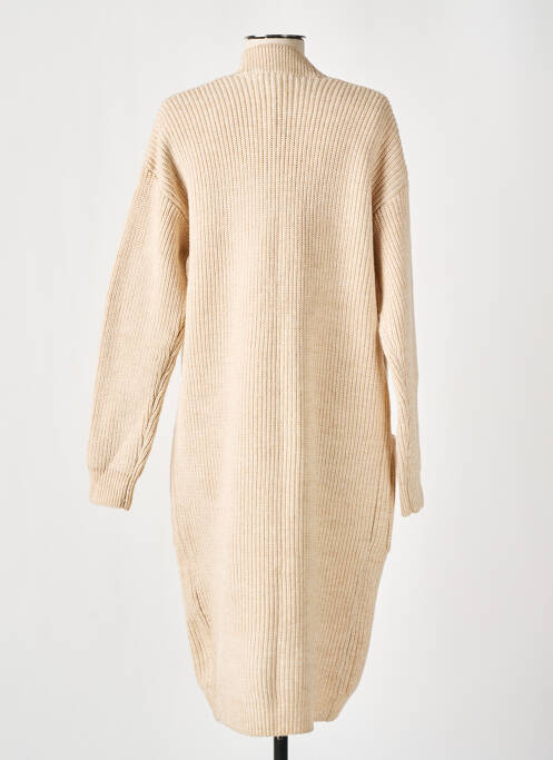 Gilet manches longues beige GARCIA pour femme