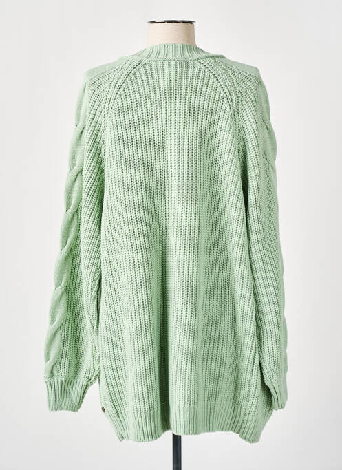 Gilet manches longues vert GARCIA pour femme