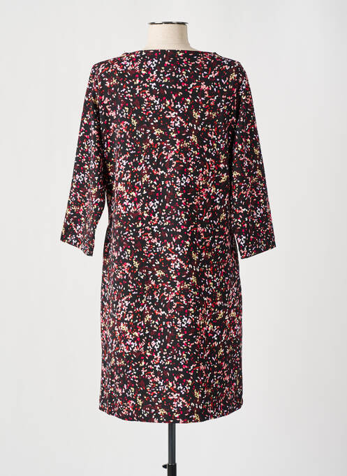 Robe mi-longue noir GRACIA pour femme