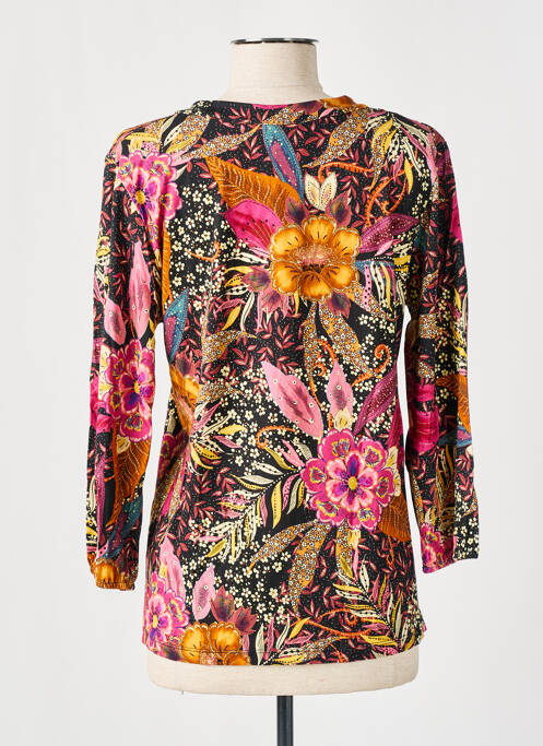 T-shirt noir JULIE GUERLANDE pour femme