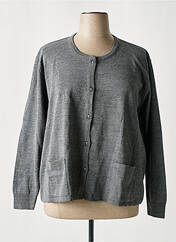 Gilet manches longues gris OMC pour femme seconde vue