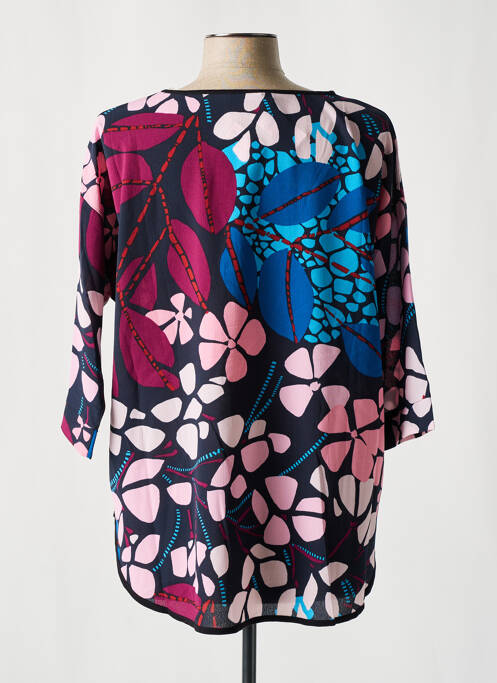 Top bleu CHRISTINE LAURE pour femme