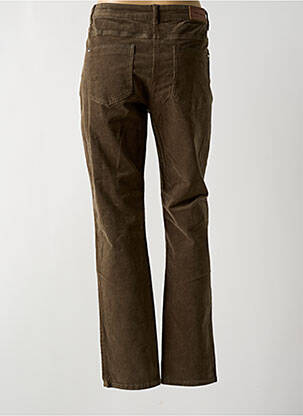 Pantalon slim stretch taille normale vert DIANE LAURY femme