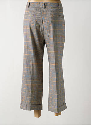 Pantalon 7/8 stretch taille normale beige TINTA STYLE femme