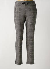 Pantalon chino gris C'EST BEAU LA VIE pour femme seconde vue