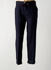 Pantalon droit bleu CHRISTINE LAURE pour femme seconde vue