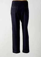 Pantalon droit bleu CHRISTINE LAURE pour femme seconde vue