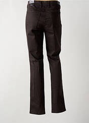 Pantalon slim marron TONI pour femme seconde vue