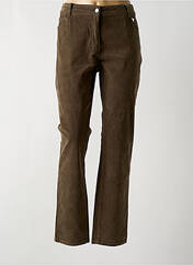 Pantalon slim vert DIANE LAURY pour femme seconde vue