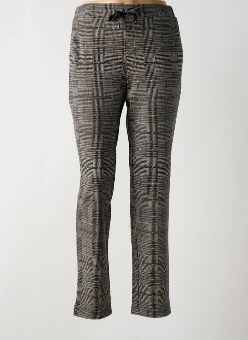 Pantalon chino gris C'EST BEAU LA VIE pour femme