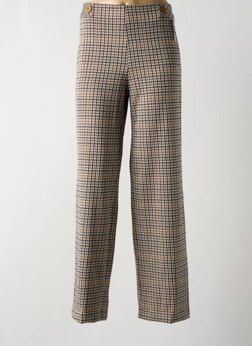 Pantalon droit beige TINTA STYLE pour femme