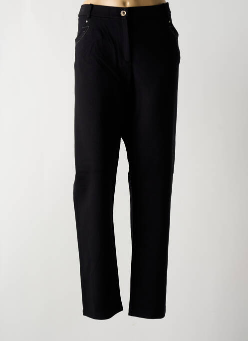 Pantalon slim noir CHRISTINE LAURE pour femme