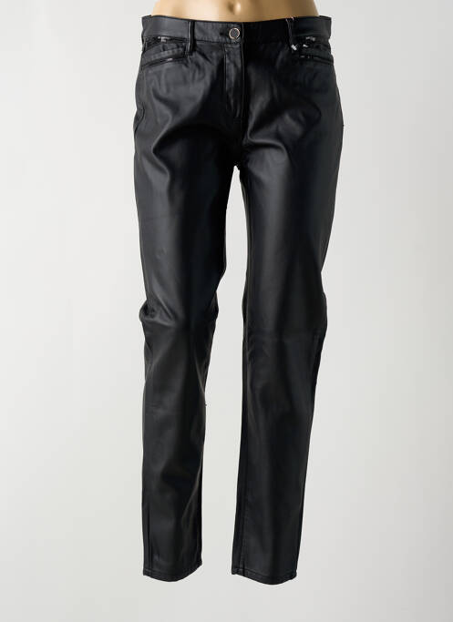 Pantalon slim noir JULIE GUERLANDE pour femme