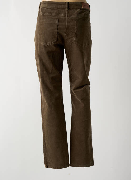 Pantalon slim vert DIANE LAURY pour femme
