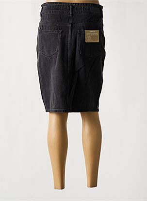 Jupe mi-longue taille haute noir GARCIA femme