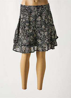 Jupe courte doublure noir GRACIA femme