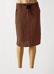 Jupe mi-longue orange LE PETIT BAIGNEUR pour femme seconde vue