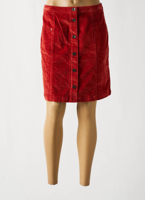 Jupe courte orange GARCIA pour femme