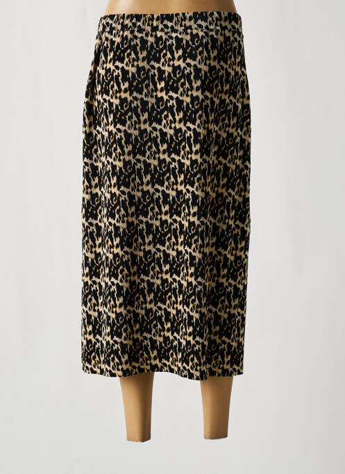 Jupe mi-longue noir GARCIA pour femme