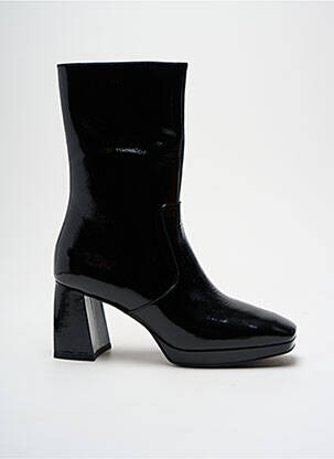 Bottines/boots talon bottier talon de 4 à 6cm noir WHAT FOR femme