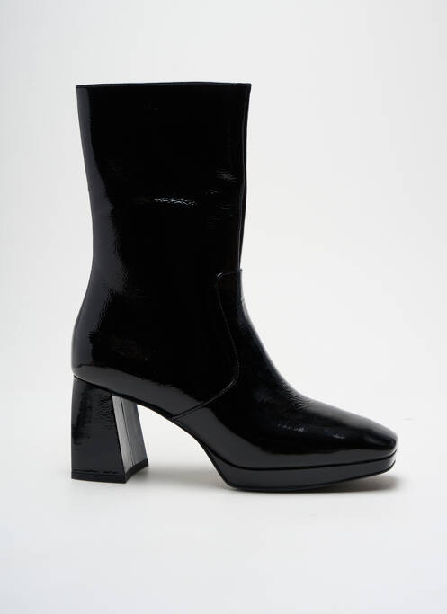 Bottines/boots talon bottier talon de 4 à 6cm noir WHAT FOR femme