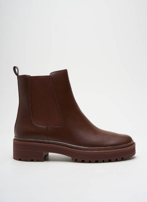 Bottines/Boots marron WHAT FOR pour femme