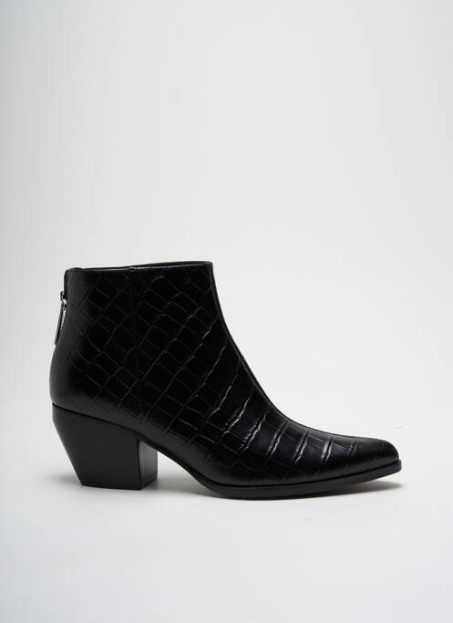 Bottines/Boots noir WHAT FOR pour femme