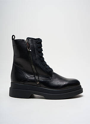 Bottines/boots matière lisse talon de 4 à 6cm noir MARC CAIN femme