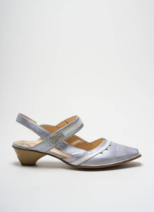 Sandales/Nu pieds argent GEO-REINO pour femme