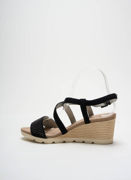 Sandales/Nu pieds noir CAPRICE pour femme