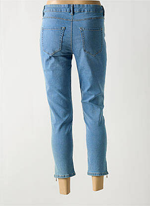 Jeans coupe slim stretch taille normale bleu STOOKER femme