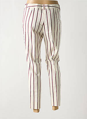 Pantalon 7/8 stretch taille normale beige WEILL femme