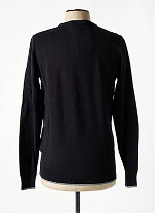 Pull stretch manches longues noir KENVELO homme