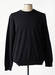 Pull stretch manches longues noir KENVELO homme