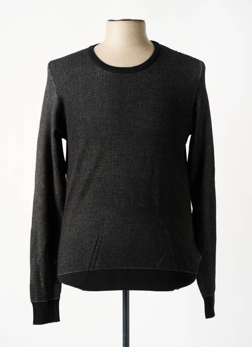 Pull noir KENVELO pour homme
