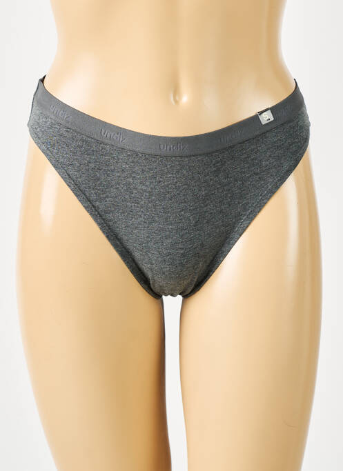 Culotte haute gris UNDIZ pour femme