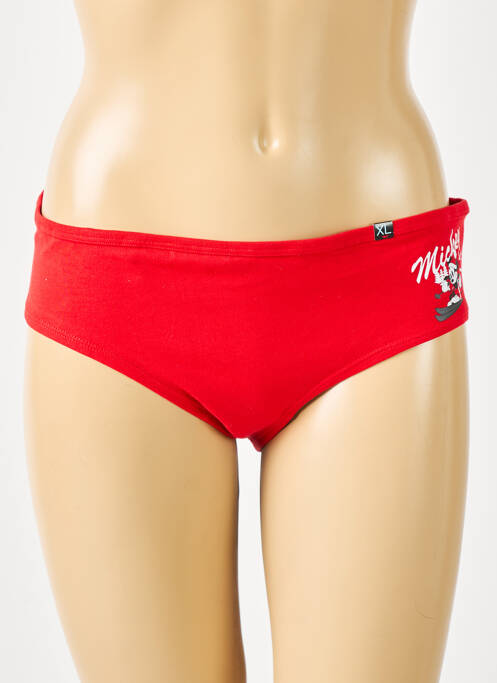 Shorty rouge UNDIZ pour femme