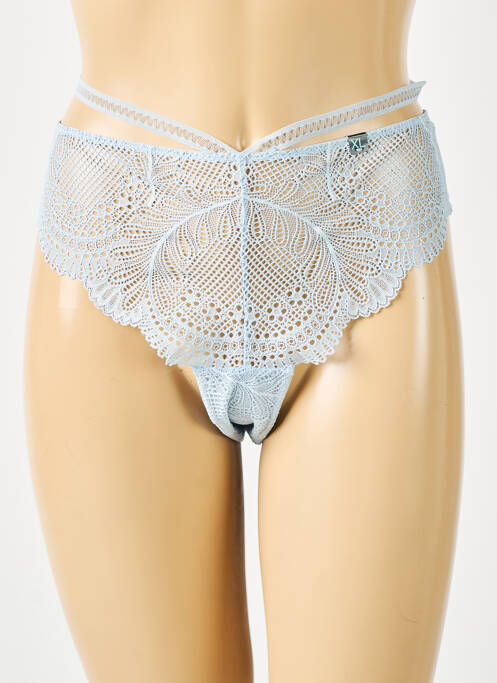 Tanga bleu UNDIZ pour femme