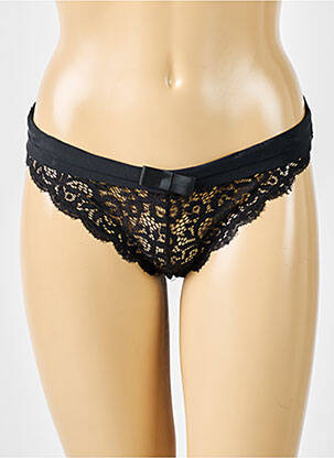 Culotte broderie noir STEFFY femme